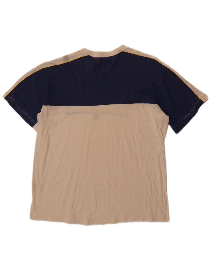 COLMAR Мужская футболка с рисунком Топ среднего размера из хлопка с цветными блоками, спортивная