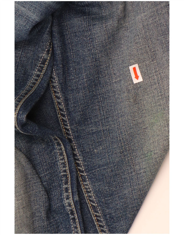 Женские прямые джинсы Diesel Lowky W26 L32, темно-синий, хлопок