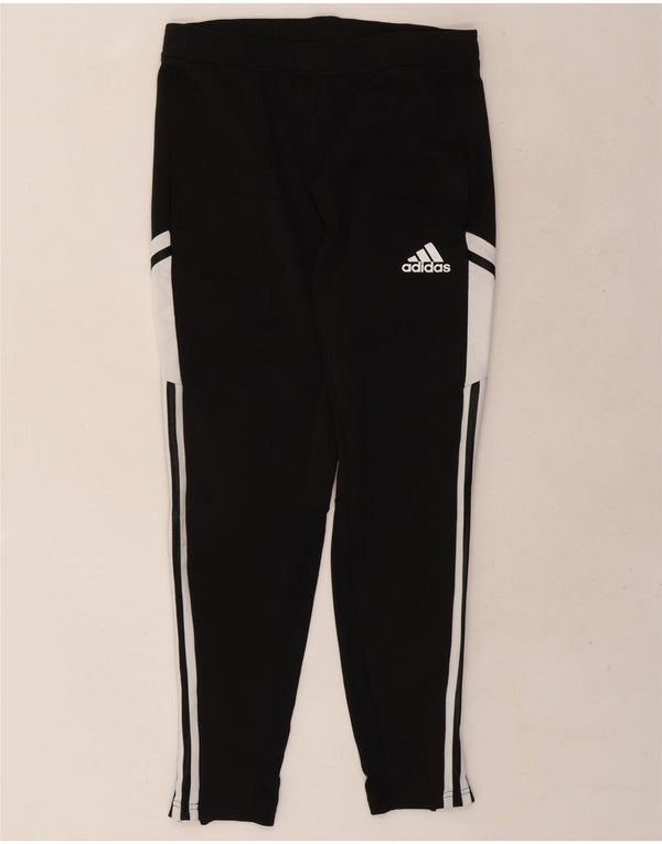 Мужские спортивные брюки Adidas Aeroready, средний черный полиэстер с цветными блоками