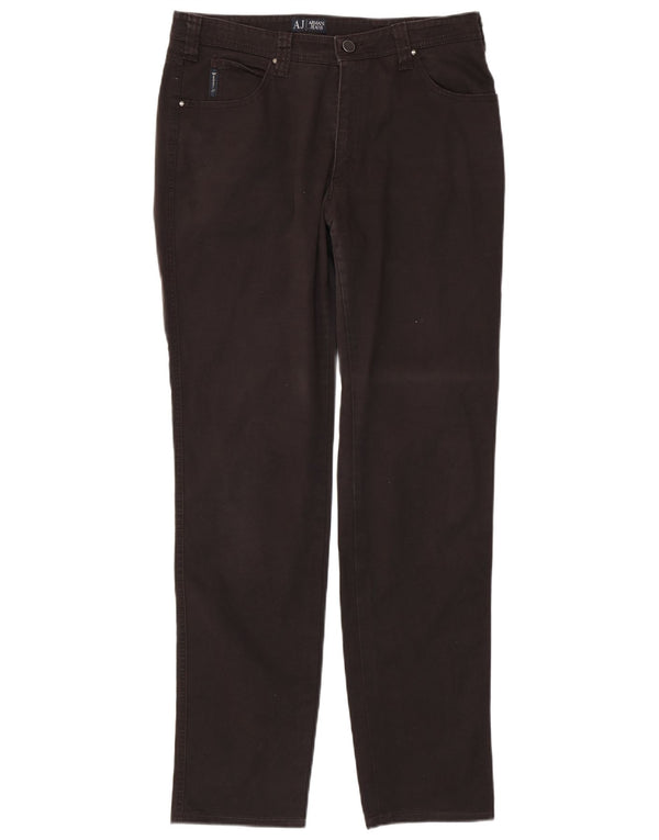 Мужские джинсы Armani Slim W33 L33, черный хлопок