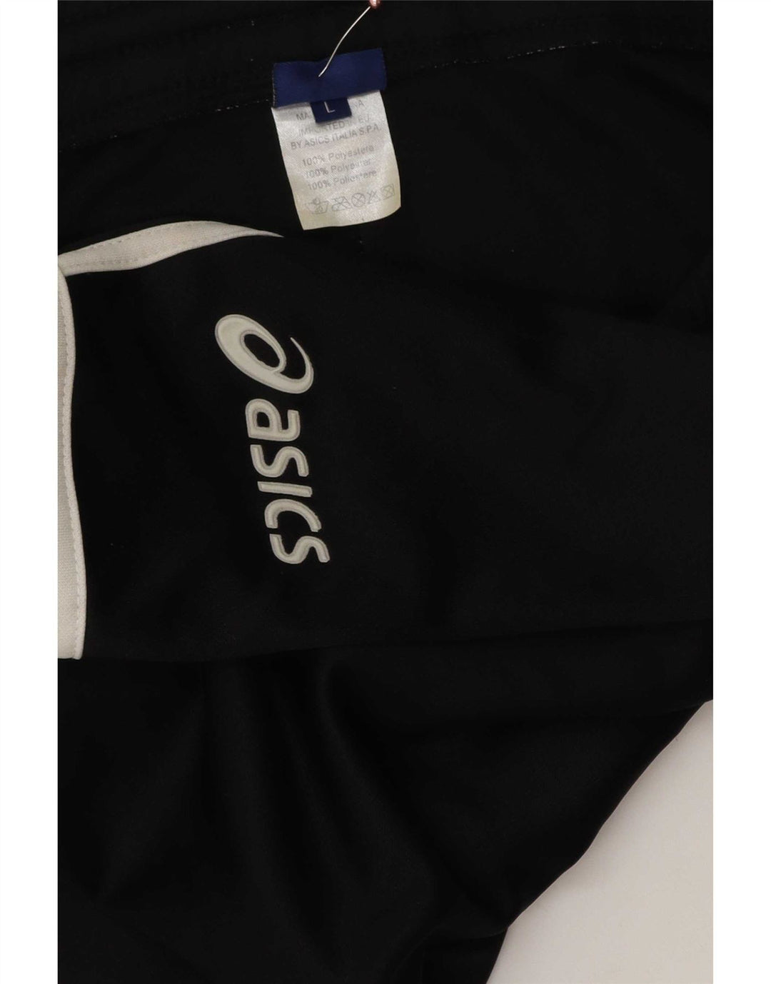 Мужские спортивные шорты Asics, большие черные из полиэстера