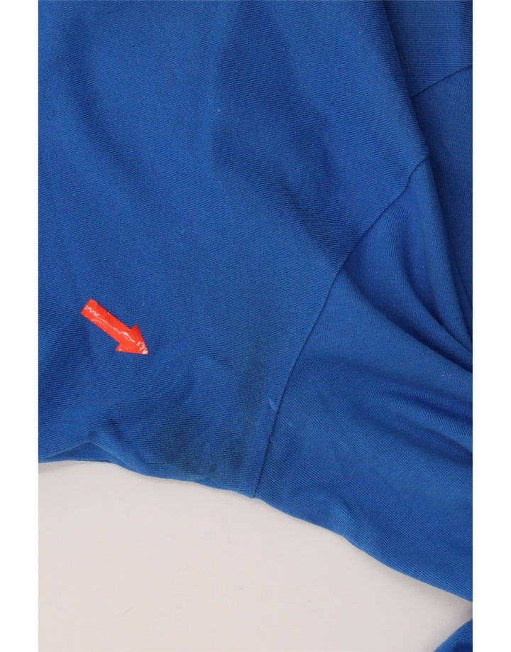 Мужская футболка Adidas Top XL, синяя, хлопок