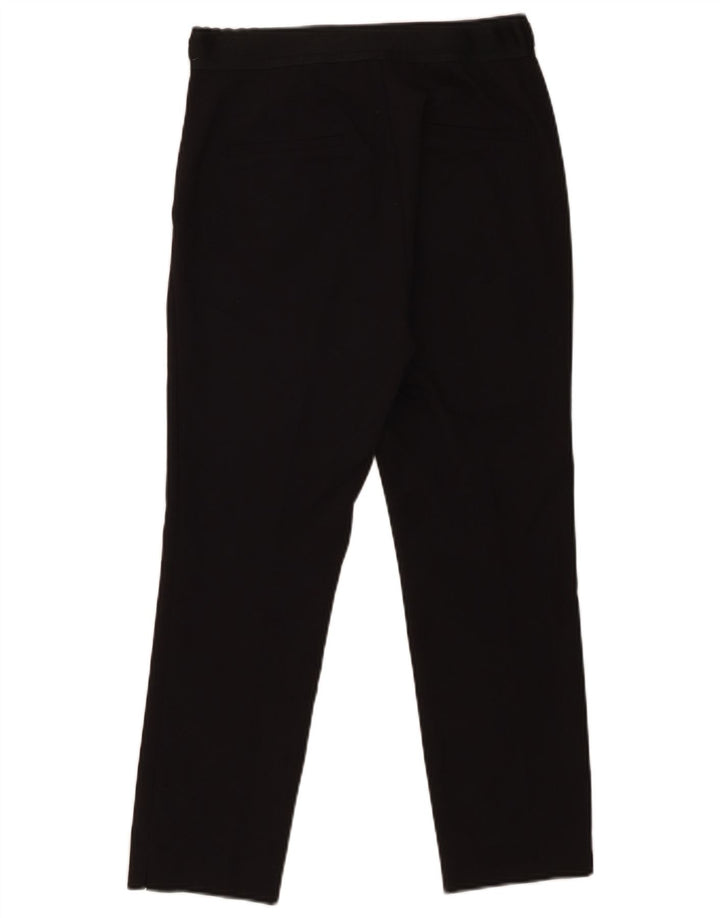 Женские укороченные брюки Zara, маленькие W26 L23, черные