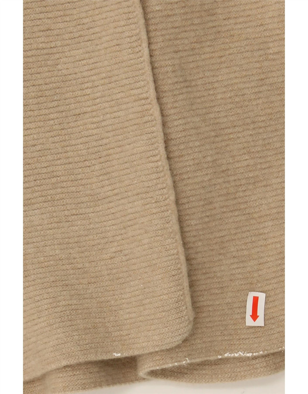 BENETTON Womens Open Cardigan Sweater UK 10 Small Brown Wool Vintage Benetton and Second-Hand Benetton from Messina Hembry 