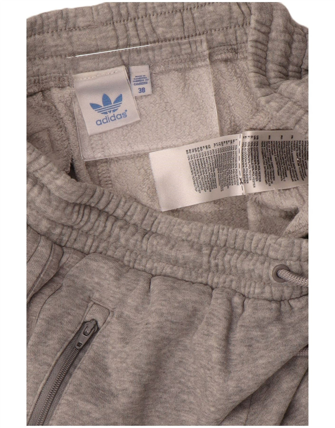 Женские спортивные брюки Adidas Joggers EU 38, средний серый хлопок