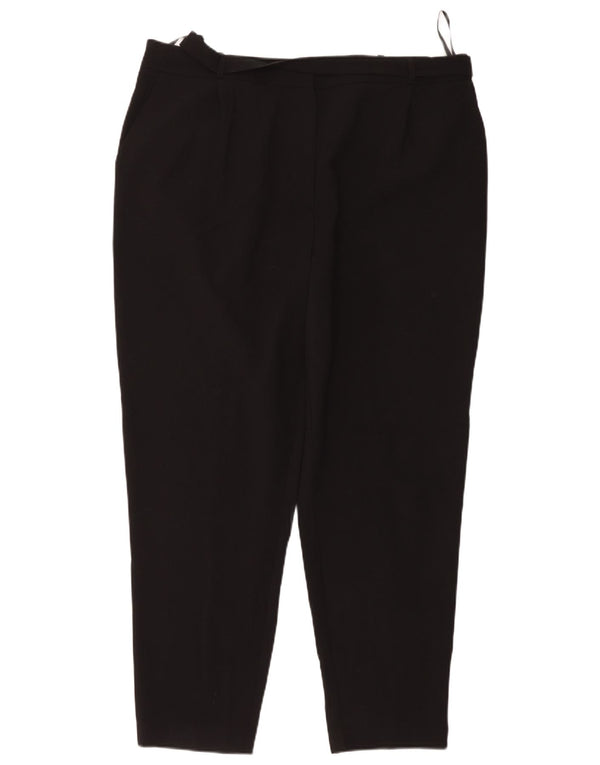 Женские зауженные брюки чинос Laura Ashley UK 18 XL W38 L29, черный полиэстер