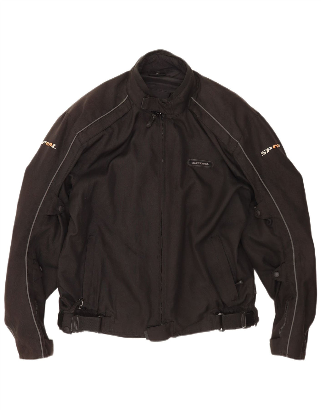 Мужская куртка Spool Racer UK 42 XL, черный полиэстер