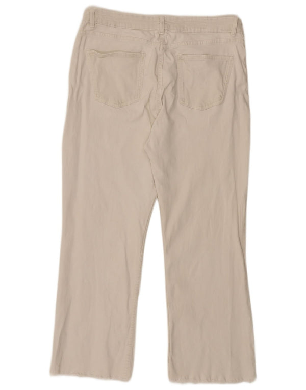 Женские прямые джинсы Zara EU 46 2XL W36 L26 белые