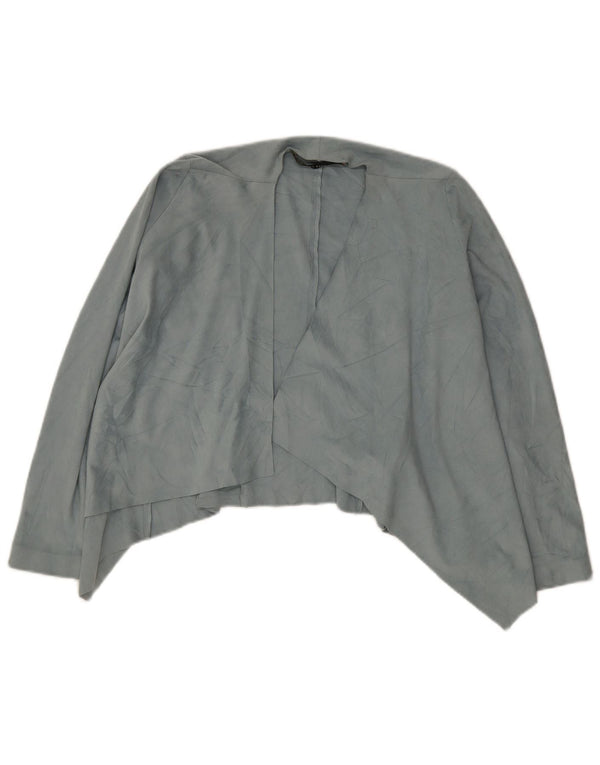 Женский асимметричный кардиган Zara UK 6 XS, синий полиэстер