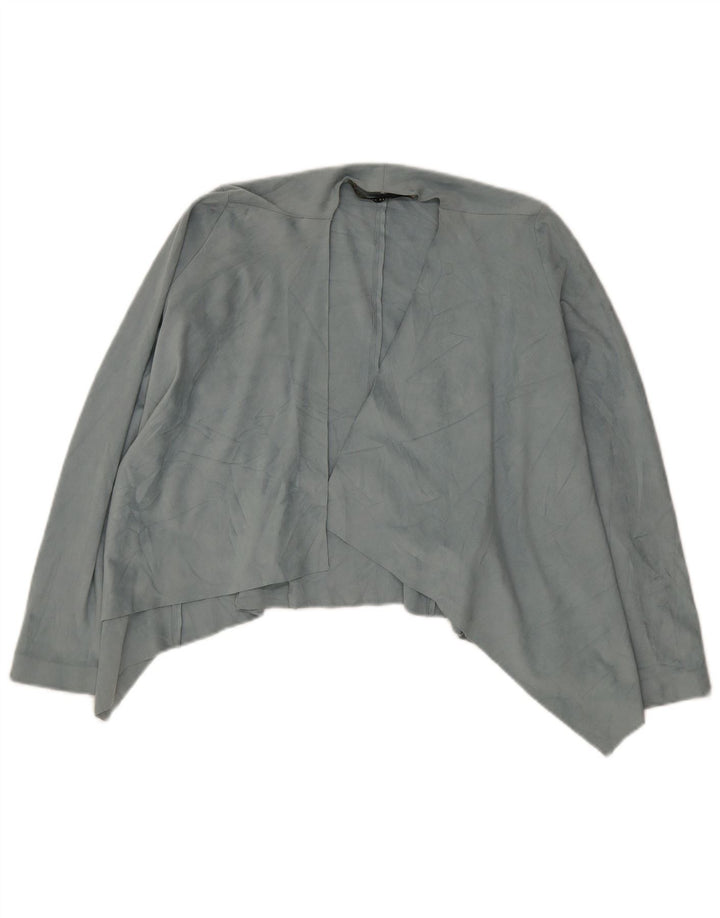 Женский асимметричный кардиган Zara UK 6 XS, синий полиэстер