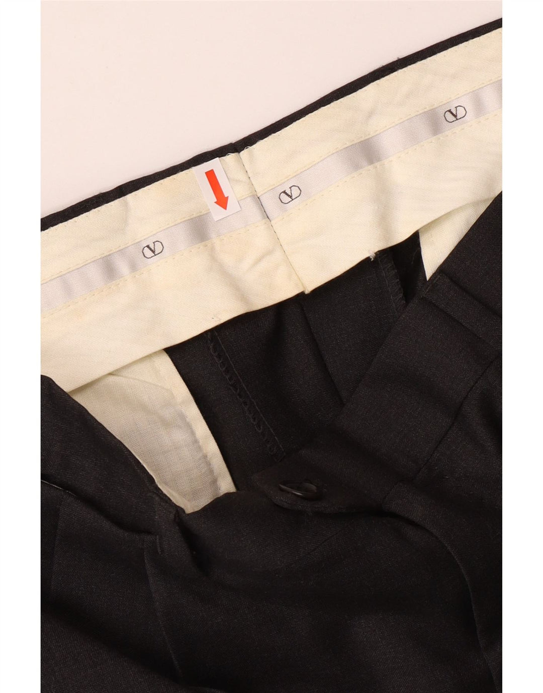 VALENTINO Мужской двубортный костюм-двойка IT 50 Большой W34 L30 Серый