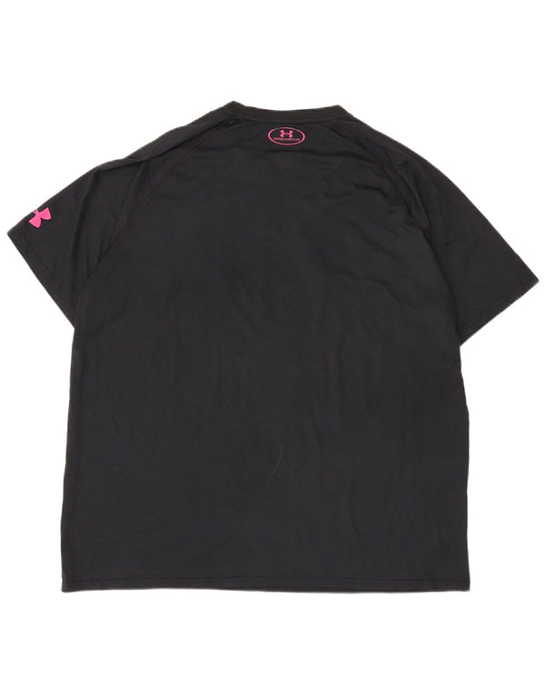 Мужская футболка свободного кроя с рисунком Under Armour Superman Top XL, черная