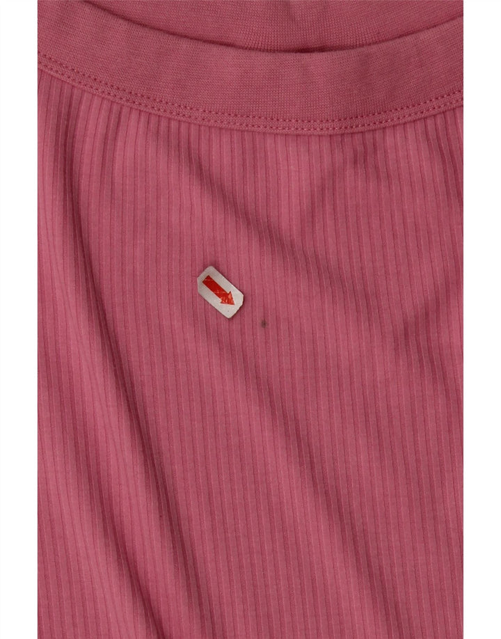 Женский укороченный топ с открытыми плечами Lee UK 14, большой розовый