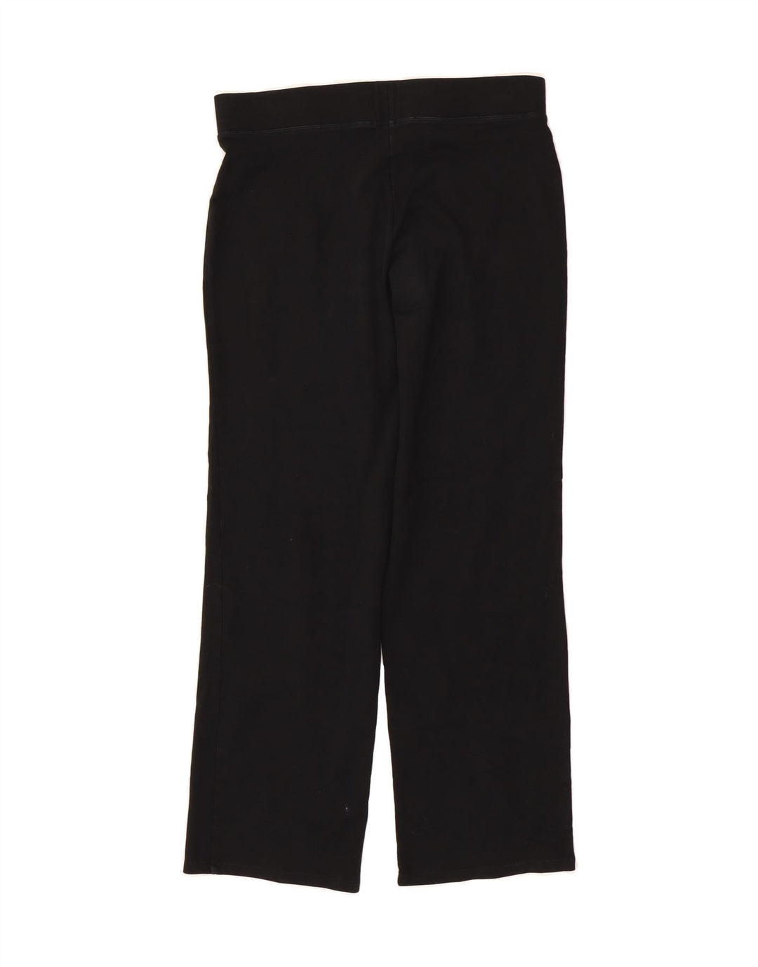 MARKS & SPENCER Womens Tracksuit Trousers UK 12 Medium  Black Cotton Vintage Marks & Spencer and Second-Hand Marks & Spencer from Messina Hembry 