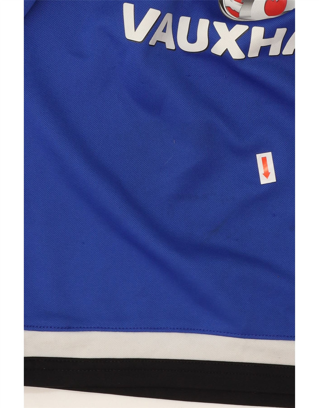 ADIDAS Boys Vauxhall Graphic Pullover Tracksuit Top 7-8 Years Blue