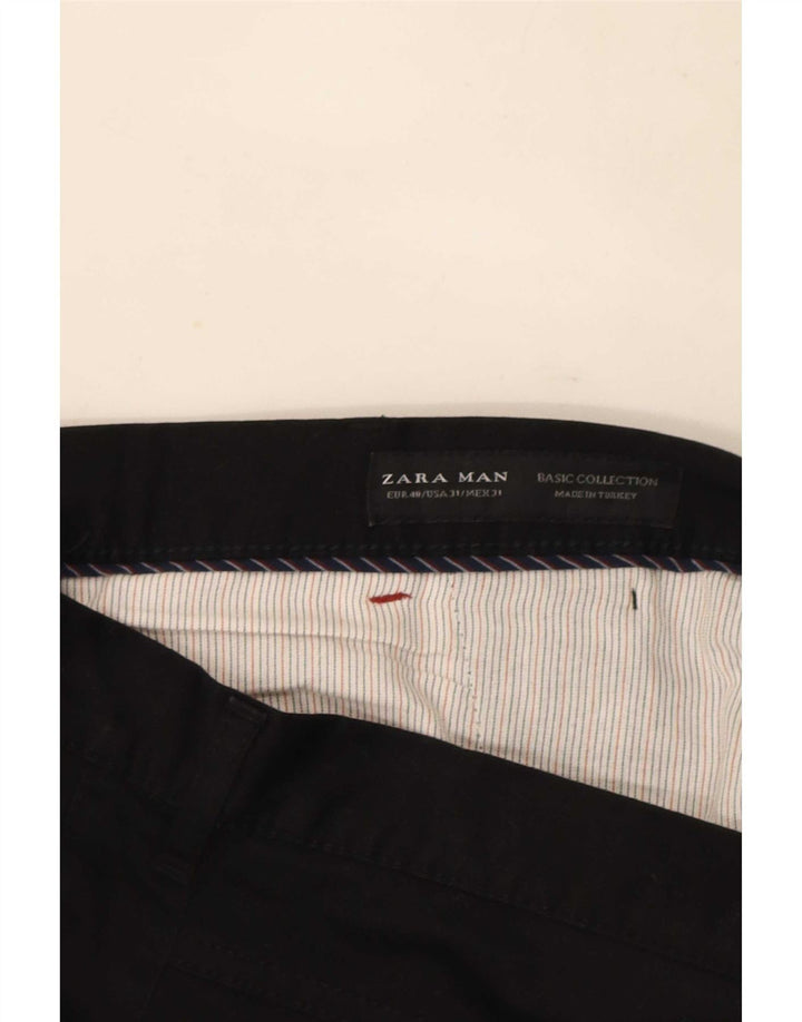 Мужские брюки-чиносы Zara EU 40 Medium W31 L27, черные