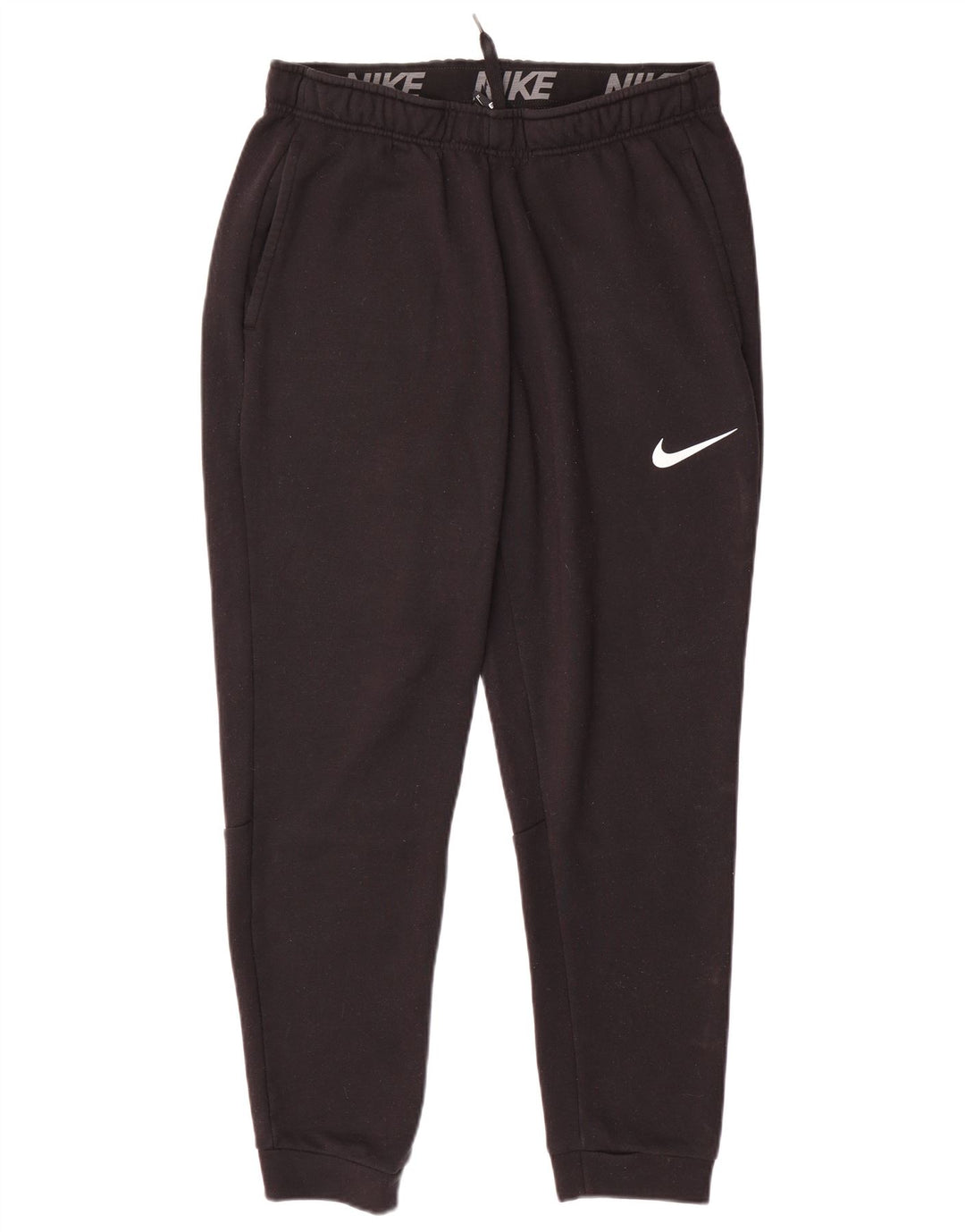 Мужские спортивные брюки Nike Dri Fit для бега, средний черный полиэстер