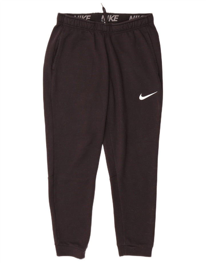 Мужские спортивные брюки Nike Dri Fit для бега, средний черный полиэстер