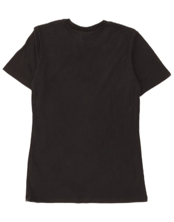 Женская футболка с рисунком ADIDAS Top UK 6 XS, черный хлопок