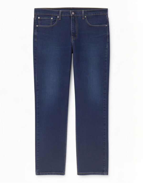 Мужские прямые джинсы Levi's 502 W36 L32 темно-синие, хлопок