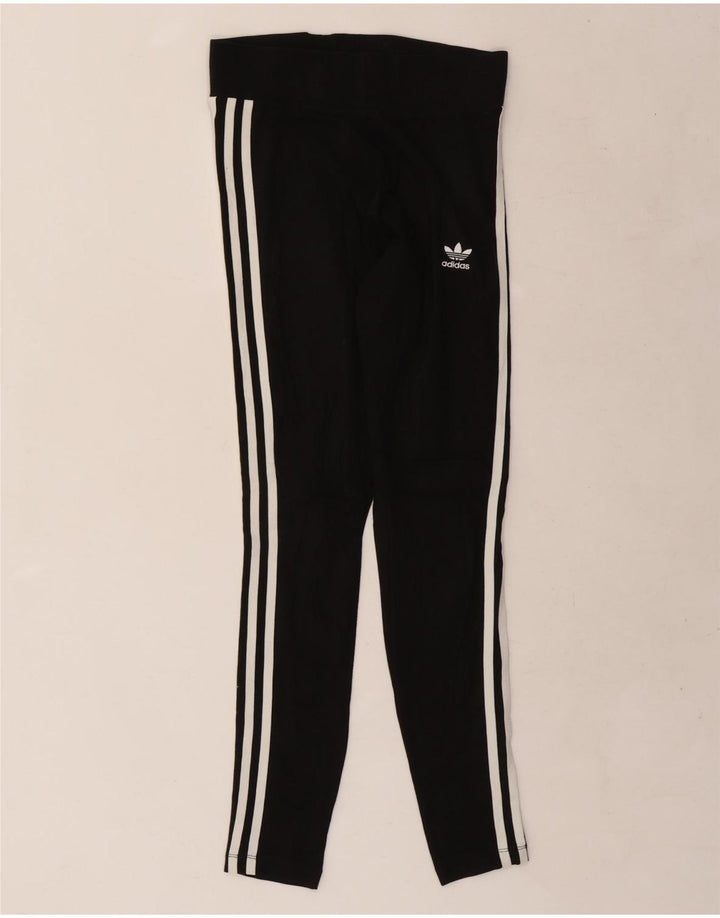 Женские леггинсы ADIDAS UK 8, маленькие, черные