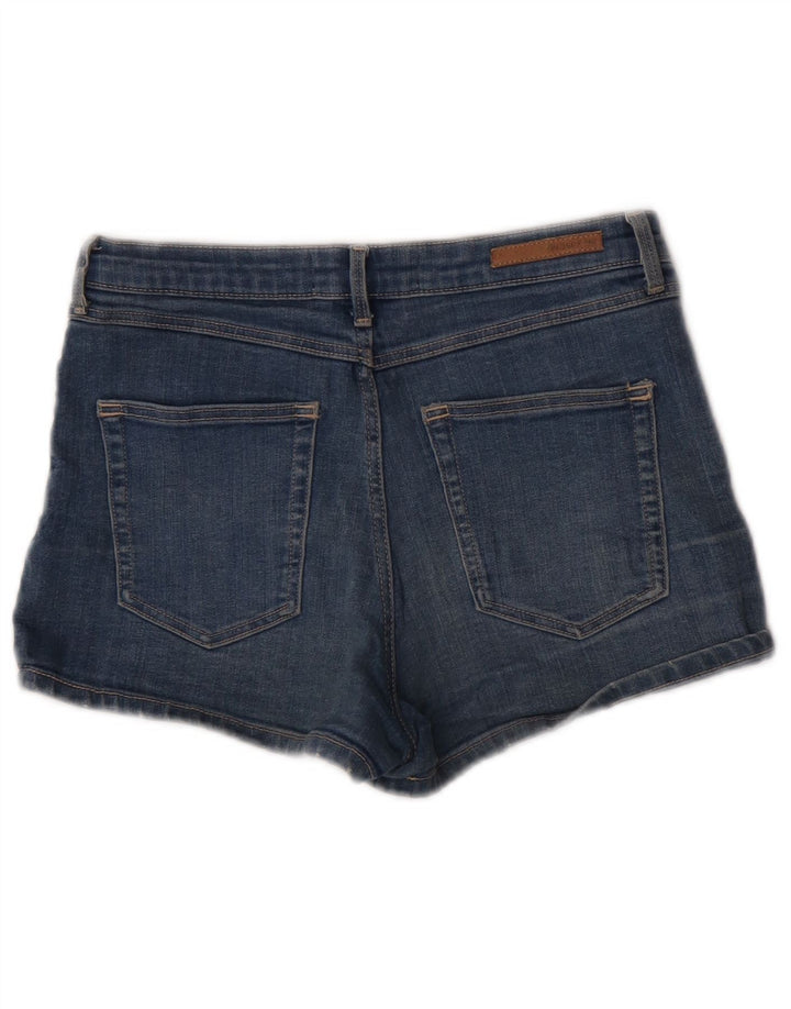 Женские джинсовые шорты Zara EU 38, маленькие W28, синие, хлопок