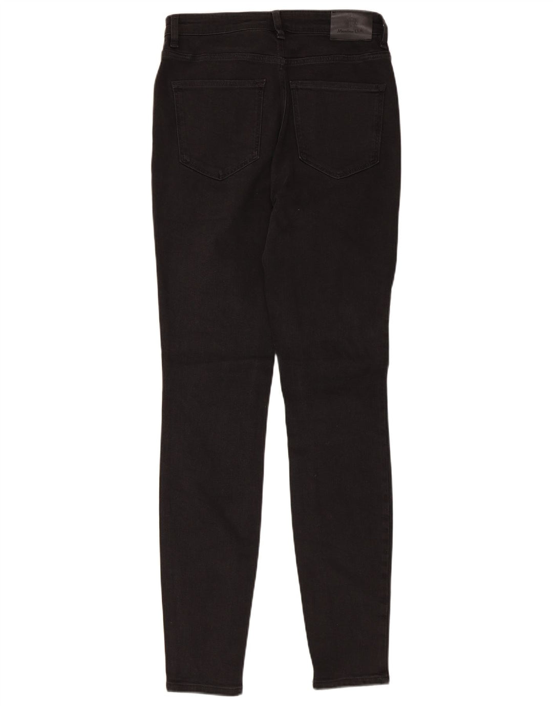 Женские джинсы скинни Massimo Dutti EU 38 Small W28 L30, черный полиэстер