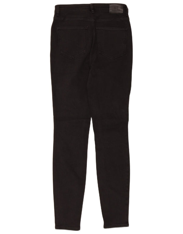 Женские джинсы скинни Massimo Dutti EU 38 Small W28 L30, черный полиэстер