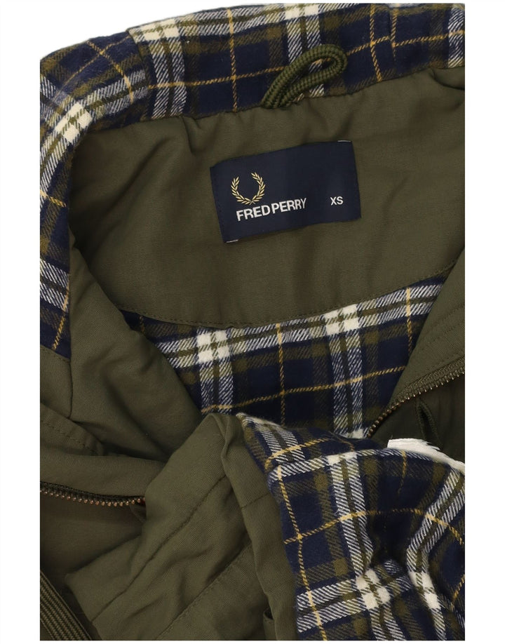 Мужская парка FRED PERRY с капюшоном UK 34 XS Хаки