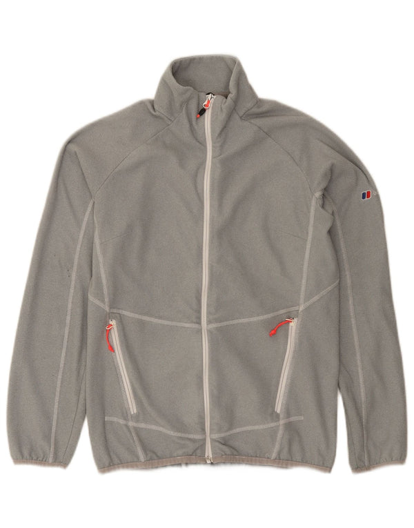 Женская флисовая куртка Berghaus UK 10, маленький серый полиэстер