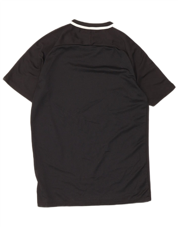Мужская футболка Nike Dri Fit, маленький черный полиэстер