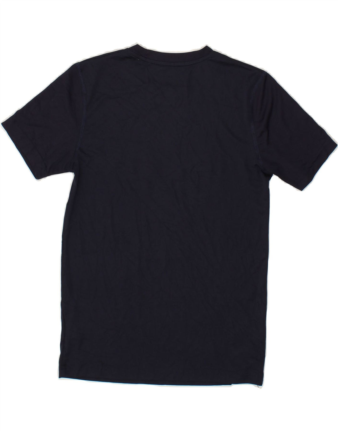 ADIDAS Boys Graphic T-Shirt Top 10-11 Years Medium Navy Blue Polyester Vintage Adidas and Second-Hand Adidas from Messina Hembry 