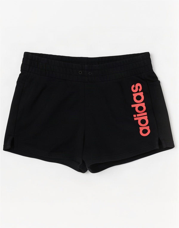 Женские спортивные шорты Adidas с графическим рисунком, Великобритания, маленькие, темно-синие, хлопковые, 8/10