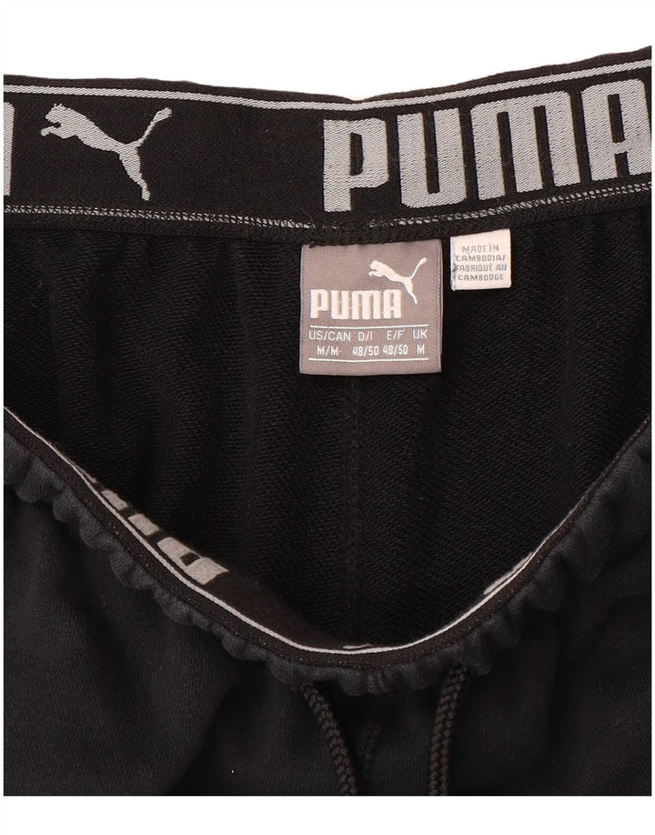 Мужские спортивные шорты Puma, средние черные