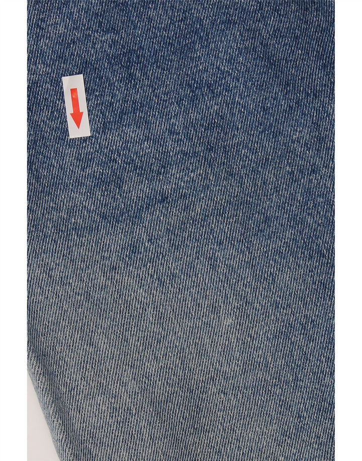 Женская джинсовая юбка LEVI'S W26, маленькая синяя, хлопок