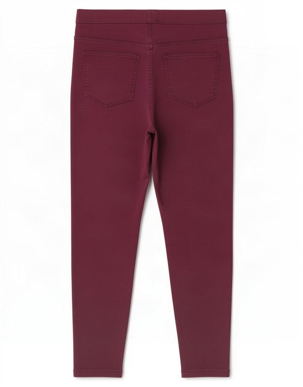 Женские укороченные джинсы джеггинсы Marks & Spencer UK 12 Medium W30 L25 Фиолетовые
