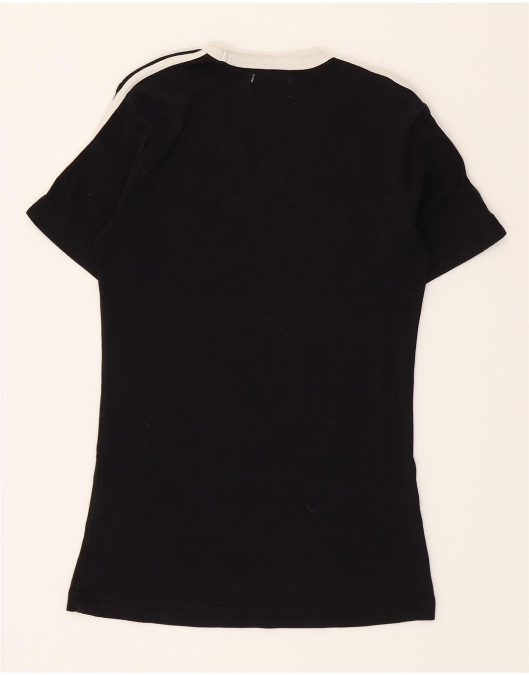 KAPPA Womens T-Shirt Top UK 12 Medium Black Cotton Vintage Kappa and Second-Hand Kappa from Messina Hembry 