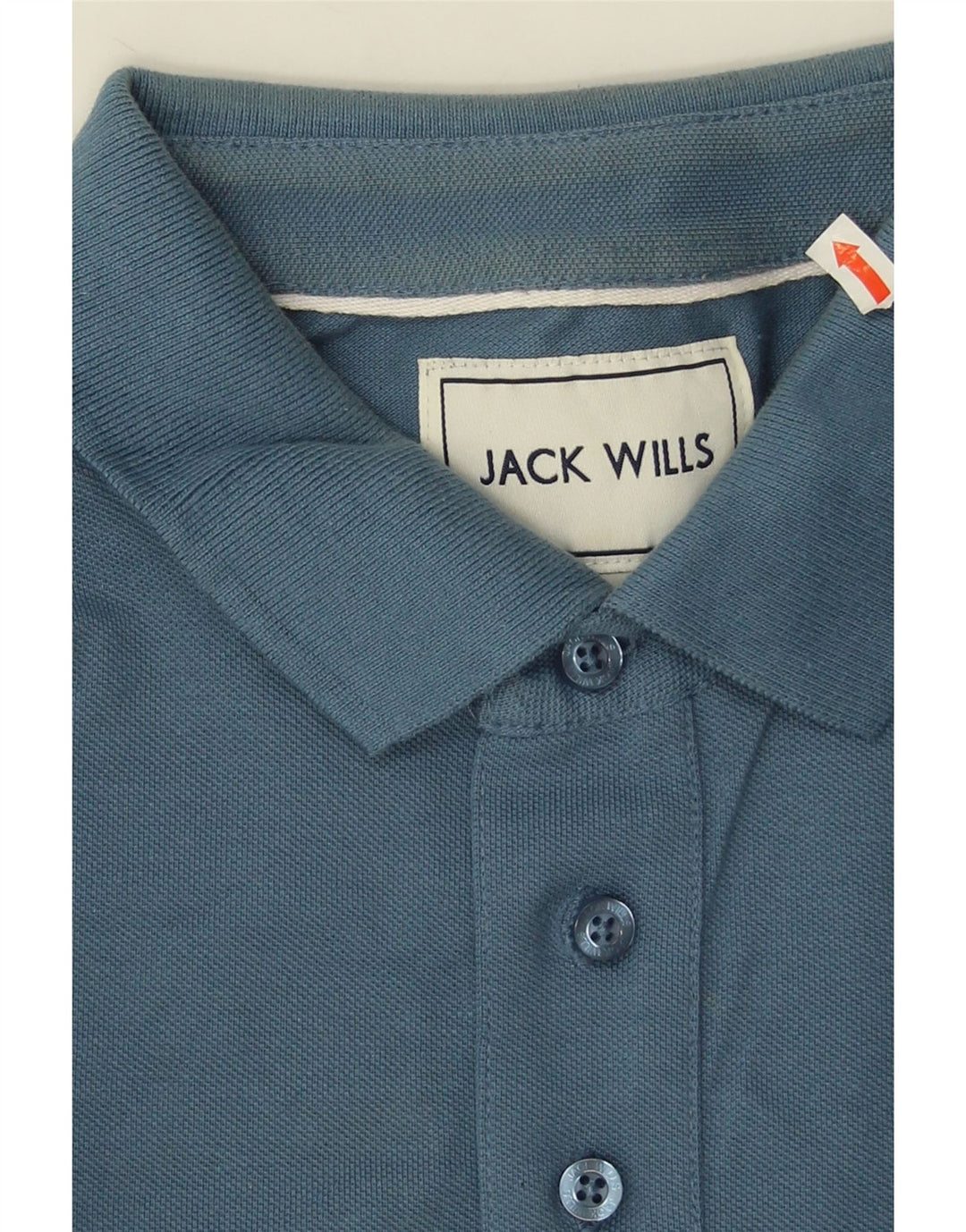 Мужская рубашка поло Jack Wills, большая синяя хлопковая ткань