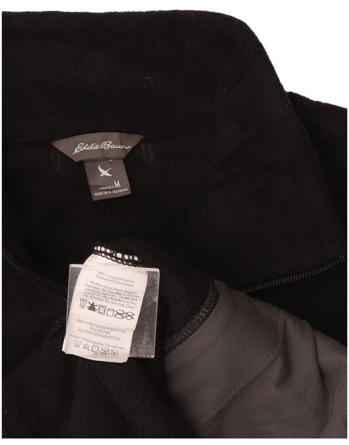 Женский флисовый жилет EDDIE BAUER UK 12, средний черный, полиэстер