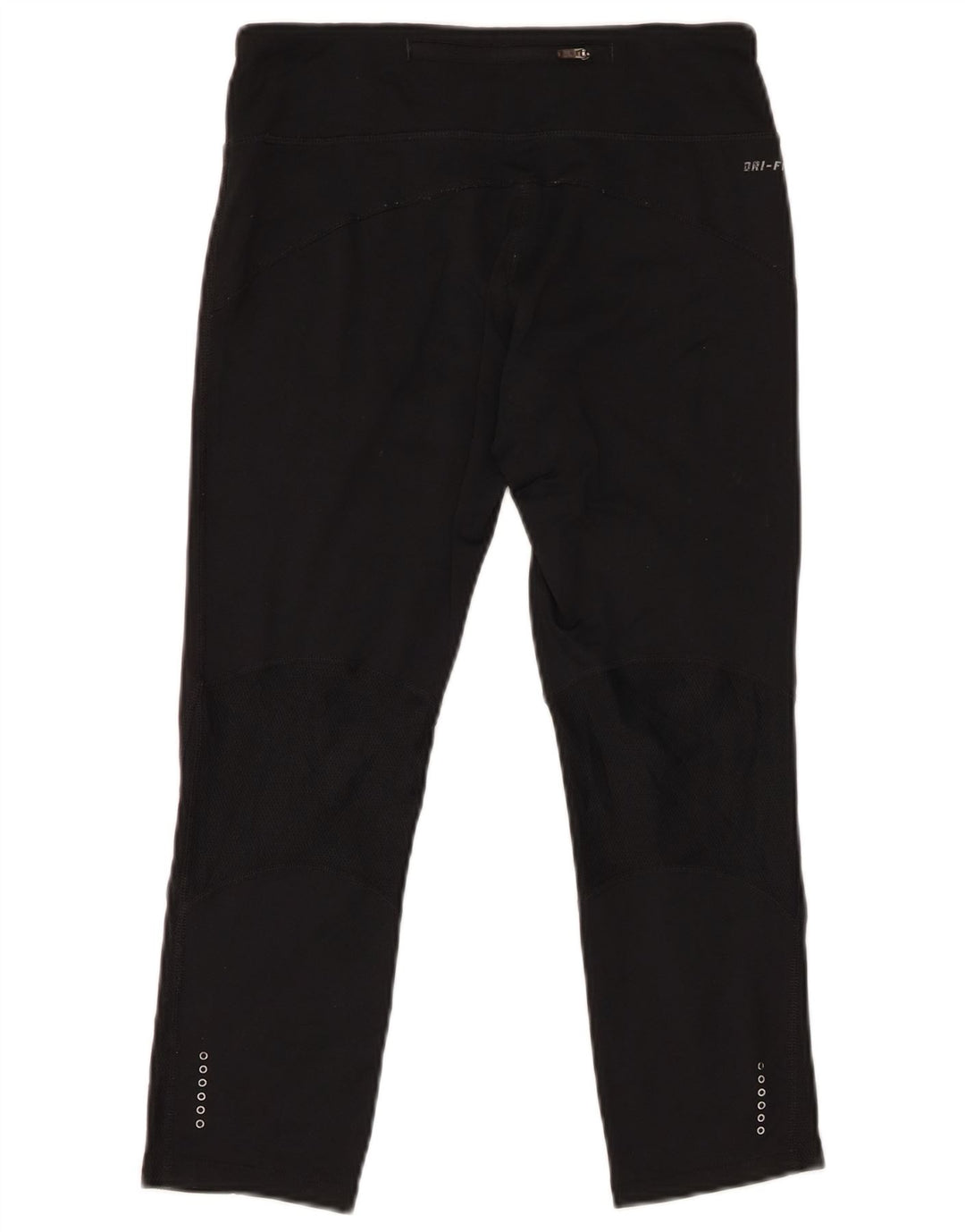 Женские леггинсы Nike Dri Fit UK 10, маленькие черные полиэстер
