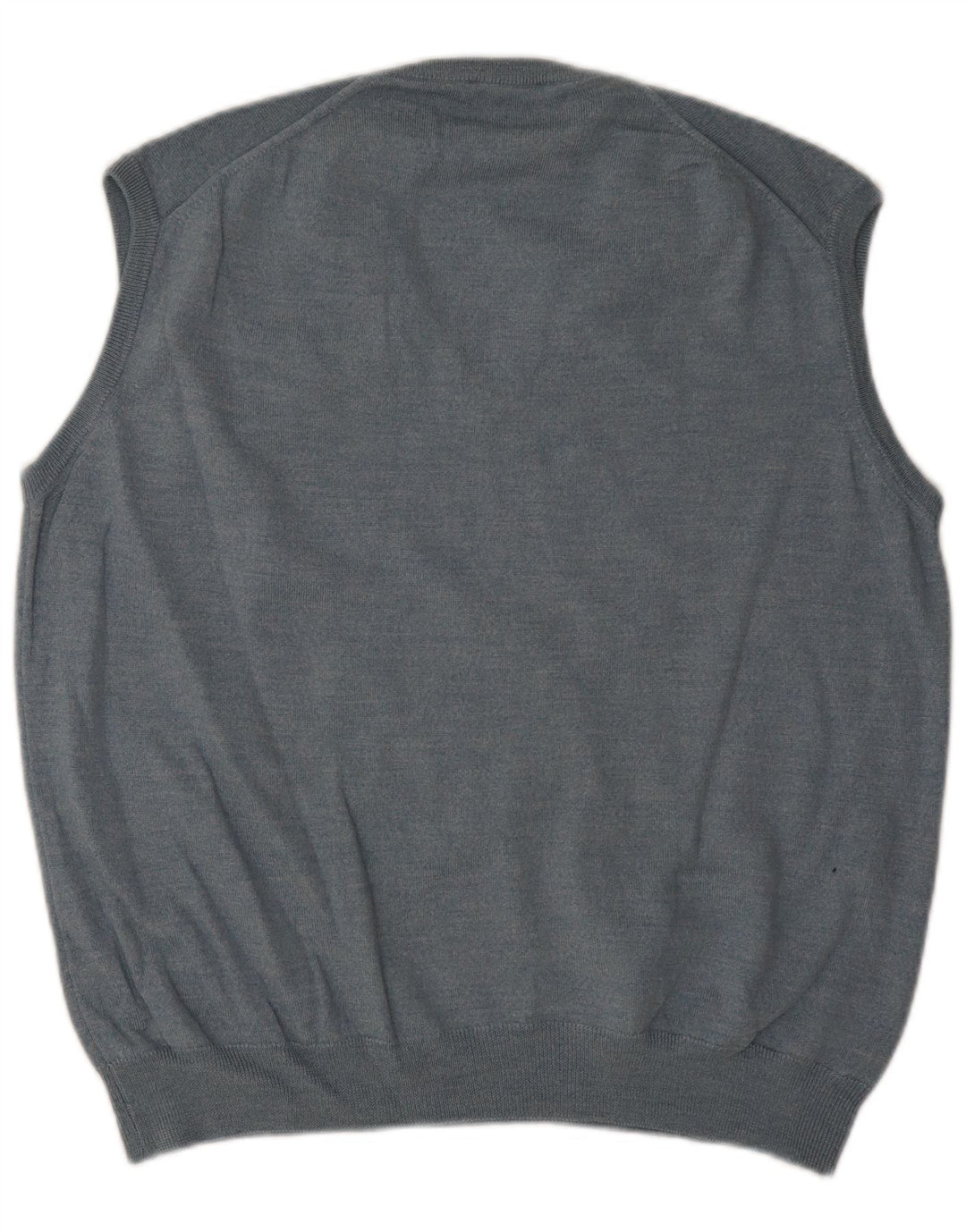 Винтажная мужская майка-майка, большая синяя новая шерсть