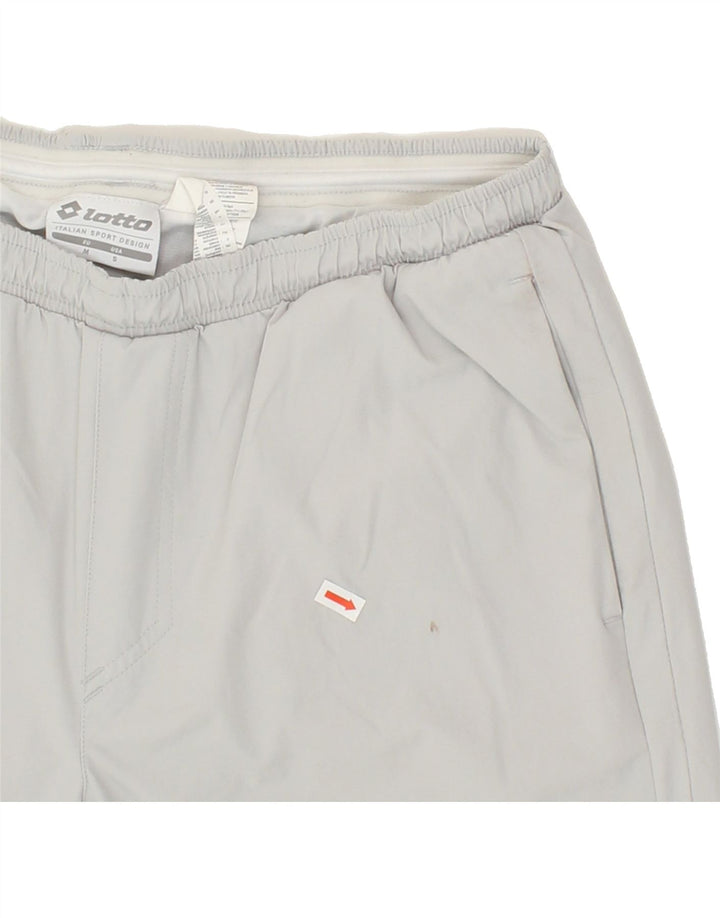 LOTTO Mens Sport Shorts Medium  Grey Polyester Vintage Lotto and Second-Hand Lotto from Messina Hembry 