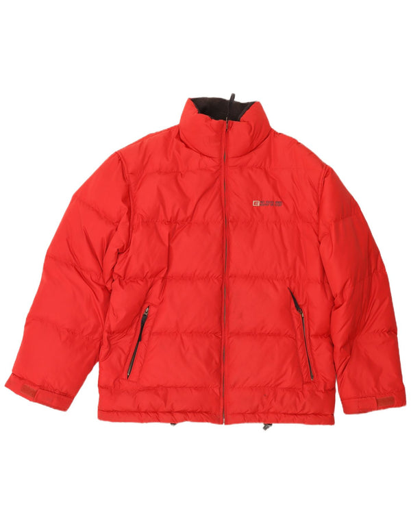 Мужская стеганая куртка Esprit UK 40, большой красный нейлон