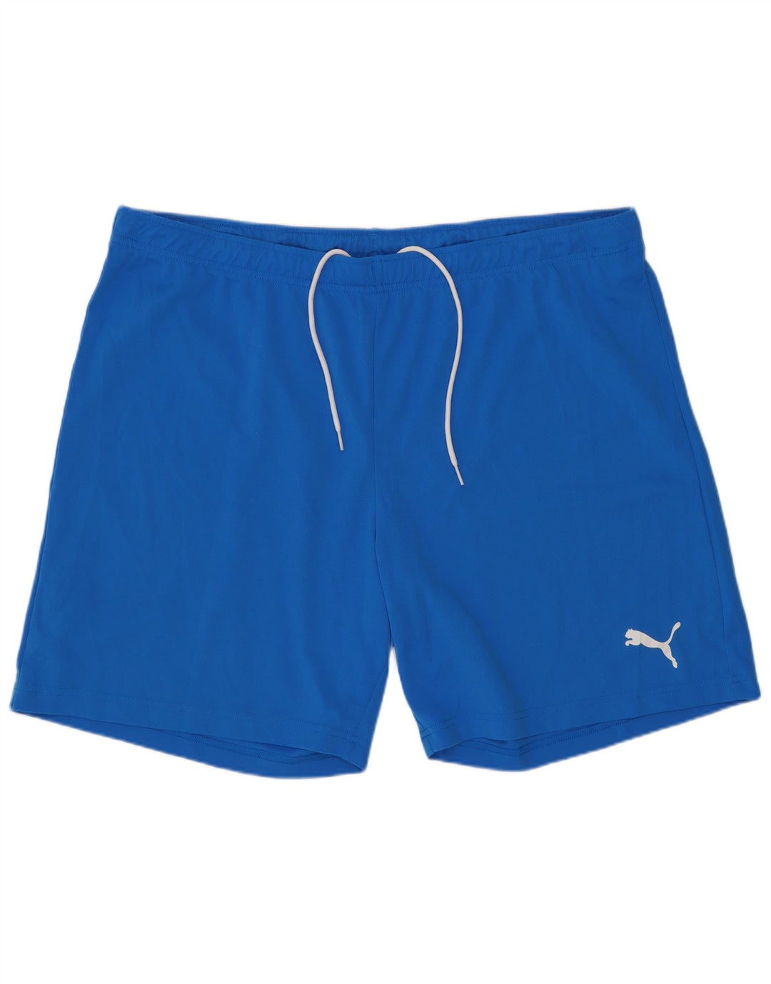 Мужские спортивные шорты Puma 2XL синие, полиэстер, спортивные