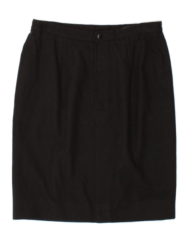 LUISA SPAGNOLI Womens Pencil Skirt IT 46 Large W30  Black Vintage Luisa Spagnoli and Second-Hand Luisa Spagnoli from Messina Hembry 