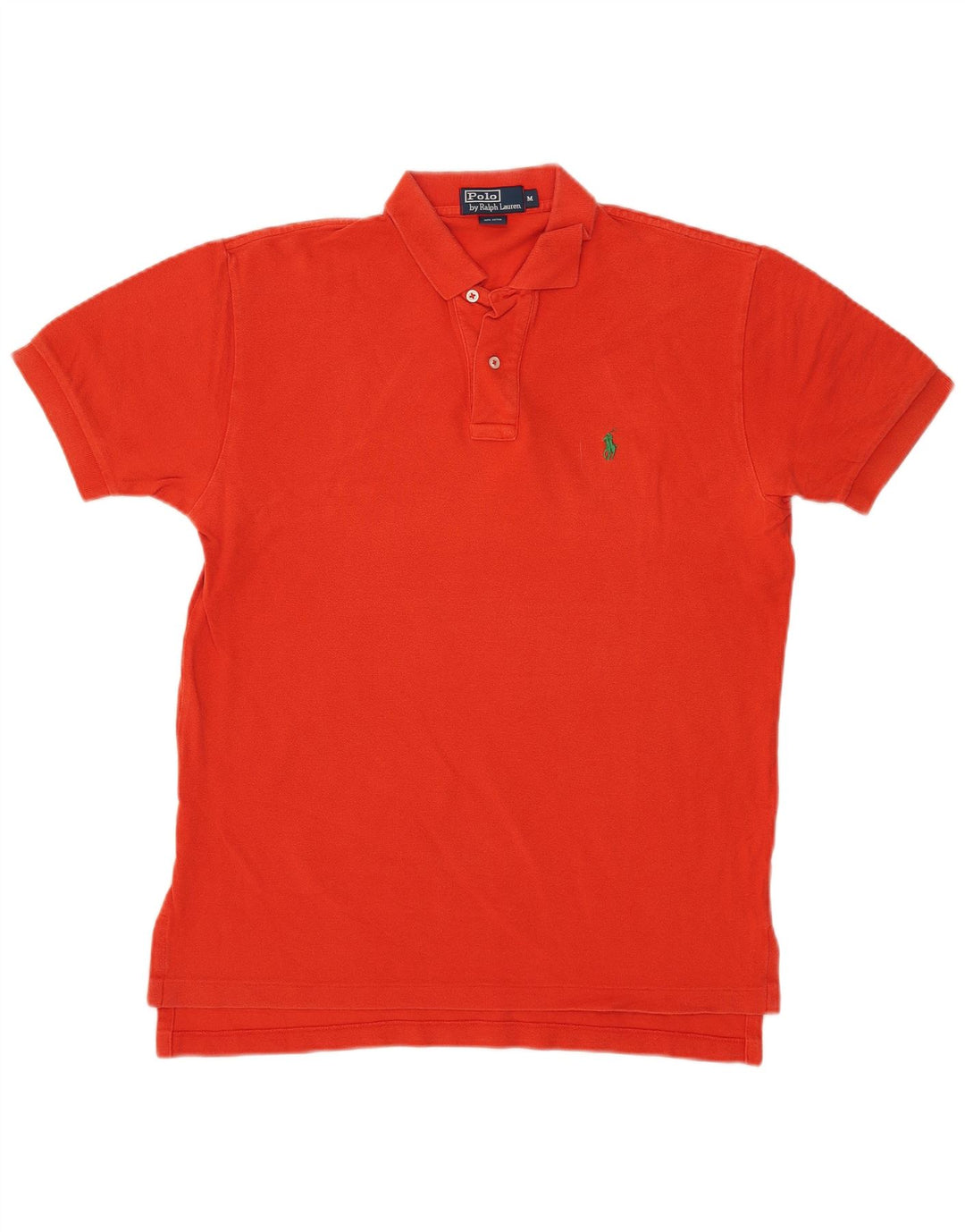 Мужская рубашка поло Polo Ralph Lauren, хлопок среднего красного цвета
