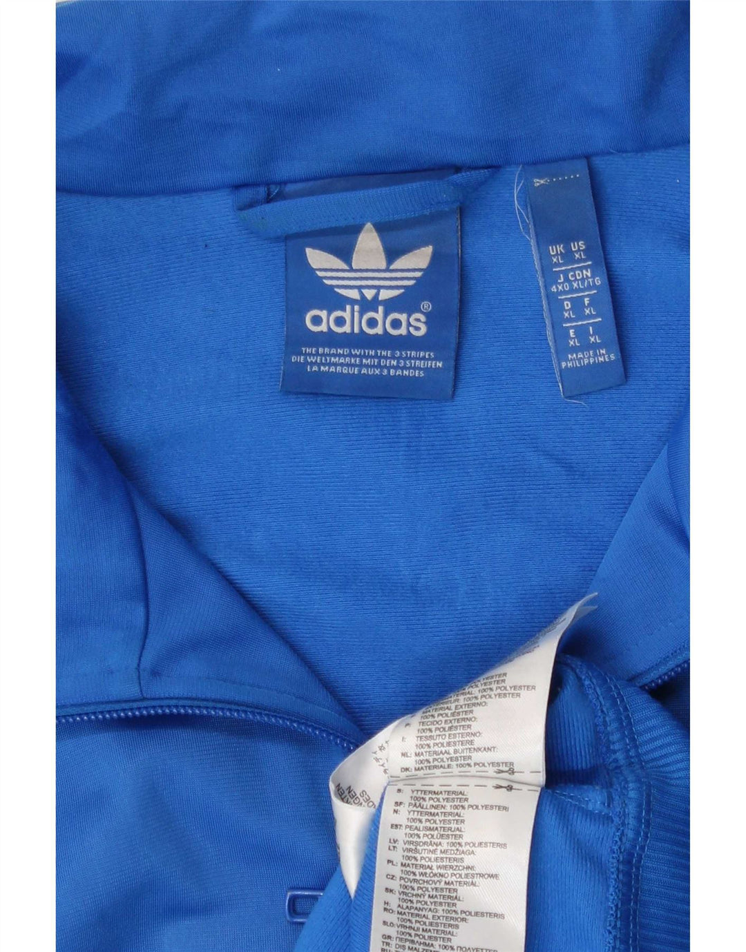Мужской спортивный костюм Adidas Top Jacket XL Синий Полиэстер