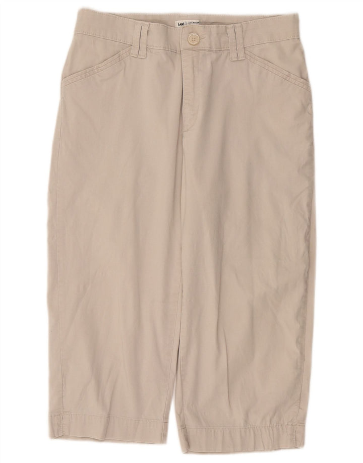 LEE Женские капри W30 L19 Бежевые