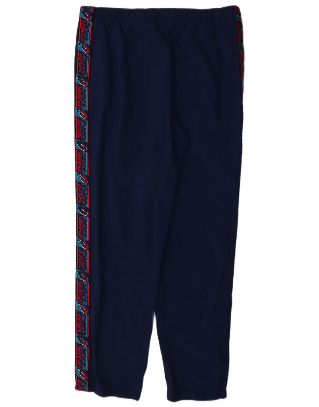 Мужские спортивные брюки Asics IT 50 Medium Navy Blue с цветными блоками