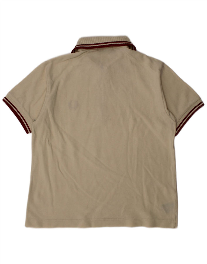 Рубашка-поло Fred Perry для мальчиков 5-6 лет, желтый хлопок
